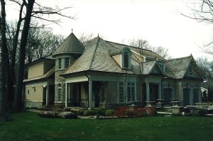 Perfection Shingles with Copper Flashings