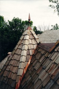 Heavy Handsplit Shake Turret, Staggered Application